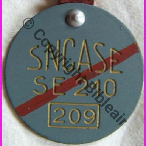 CIVIL SNCASE Badge securite SE210 CARAVELLE Sc.quivivefrance 30EurInv 